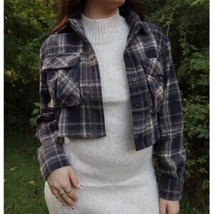 Becca Cropped Flannel